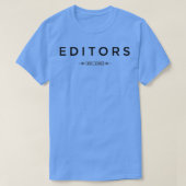 einfaches EDITORS Design Classic TShirt (Design vorne)