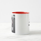 Einfaches Ein Foto Frohe Friedliche Weihnachten Ni Tasse (Zentrum)