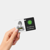 Einfaches, einfaches Portrait-Abzeichen für Mitarb Ausweis (Handheld)