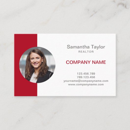 Einfaches Einfügen oder Hinzufügen von Beruflichen Visitenkarte (Vorderseite)