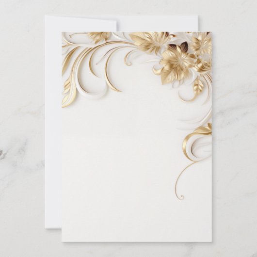 Einfaches Einladungs-Design Dankeskarte (Rückseite)