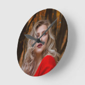 Einfaches Einzelbild Runde Wanduhr (Winkel)