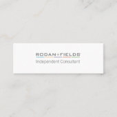 Einfaches, einzigartiges Rodan und Mini Visitenkarte (Vorderseite)