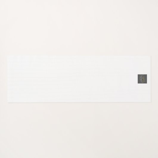 Einfaches Elefantendesign Anpassbare Yoga-Matte Yogamatte (Rückseite (Horizontal))