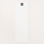 Einfaches Elefantendesign Anpassbare Yoga-Matte Yogamatte (Rückseite)