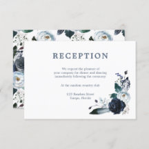 Einfaches Elegant | Classic Wedding Reception Card