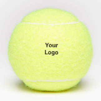 Einfaches elegantes benutzerdefiniertes Logo hier Tennisbälle