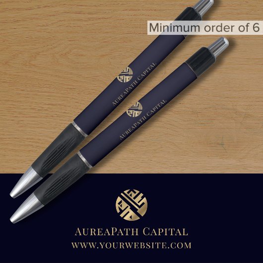 Einfaches elegantes Berufliches Markengeschäft Kugelschreiber