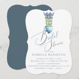 Einfaches elegantes Brautparty Einladung