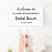 Einfaches elegantes Brautparty minimal Banner (Insitu)