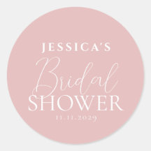 Einfaches elegantes Brautparty