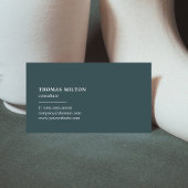 Einfaches elegantes Consultant-Netzwerk Visitenkarte