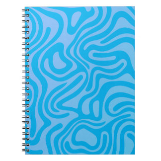 Einfaches, elegantes Design Abstraktes Spiral-Bühn Notizblock