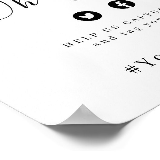 Einfaches, elegantes Drehbuch Poster (Ecke)