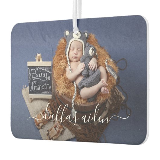 Einfaches elegantes Foto-Auto Autolufterfrischer (Links)