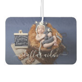 Einfaches elegantes Foto-Auto Autolufterfrischer (Vorderseite)