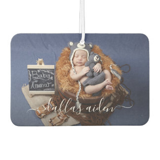 Einfaches elegantes Foto-Auto Autolufterfrischer