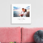 Einfaches elegantes Foto Leinwanddruck (Insitu (Wohnzimmer))