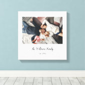 Einfaches elegantes Foto Leinwanddruck (Insitu (Holzboden))