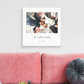 Einfaches elegantes Foto Leinwanddruck (Insitu (Wohnzimmer))