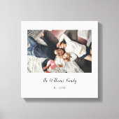 Einfaches elegantes Foto Leinwanddruck (Vorderseite)