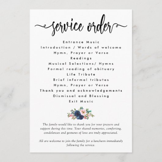 Einfaches elegantes Foto Programm (Rückseite)