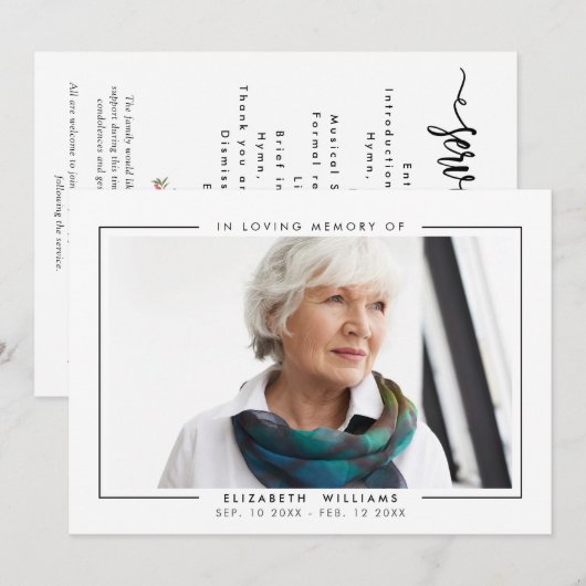 Einfaches elegantes Foto Programm (Vorne/Hinten)