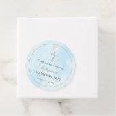 Einfaches elegantes Gold Cross Taufen Christening Geschenkanhänger (Beispiel)