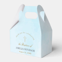 Einfaches elegantes Gold Cross Taufen Christening