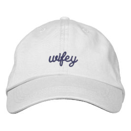 Einfaches elegantes Hochzeitsstil-Party Bestickte Baseballkappe