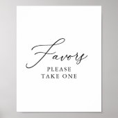 Einfaches elegantes Hochzeitstipendium Poster (Vorne)