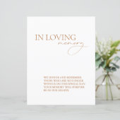 Einfaches elegantes Hochzeitszeichen im Herzen des (Stehend Vorderseite)