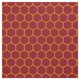 Einfaches elegantes Honeycomb Muster Abstrakt Maro Stoff