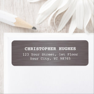 Einfaches elegantes Imitat Metal White Business