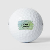 Einfaches, elegantes, individuelles Logo Golfball (Vorderseite)