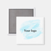 Einfaches, elegantes, individuelles Logo Magnet (Vorderseite/Rückseite)