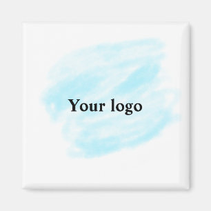 Einfaches, elegantes, individuelles Logo Magnet