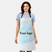 Einfaches, elegantes, individuelles Logo Schürze (Getragen)