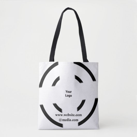 Einfaches, elegantes, individuelles Logo Tasche (Vorderseite)