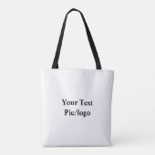 Einfaches, elegantes, individuelles Logo Tasche (Rückseite)