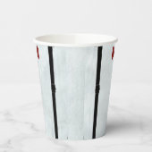 Einfaches elegantes Klein Gentleman Baby Shower Pa Pappbecher (Links)