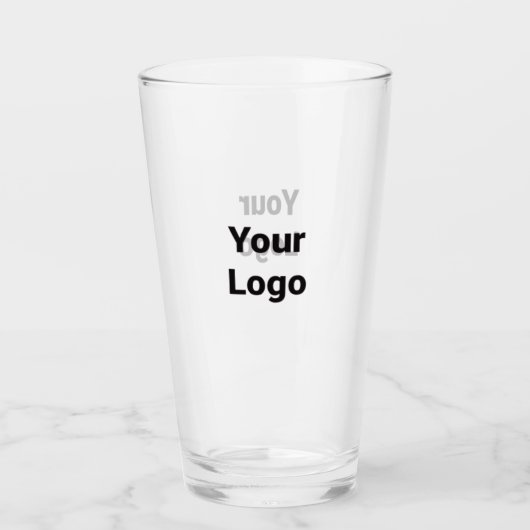 Einfaches, elegantes Logo für das Unternehmen Glas (Vorderseite)