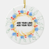 Einfaches, elegantes Logo für das Unternehmen Keramik Ornament (Vorne)