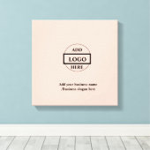 Einfaches, elegantes Logo für das Unternehmen Leinwanddruck (Insitu (Holzboden))