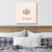 Einfaches, elegantes Logo für das Unternehmen Leinwanddruck (Insitu (Schlafzimmer))