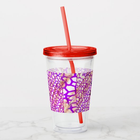 Einfaches, elegantes Logo hier Acryltrinkbecher (Links)