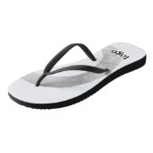 Einfaches, elegantes Logo hier Badesandalen (Schrägansicht)