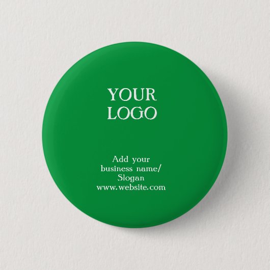 Einfaches, elegantes Logo hier Button (Vorderseite)