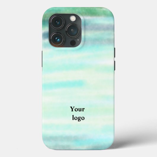 Einfaches, elegantes Logo hier Case-Mate iPhone Hülle (Rückseite)
