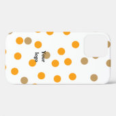 Einfaches, elegantes Logo hier Case-Mate iPhone Hülle (Rückseite (Horizontal))